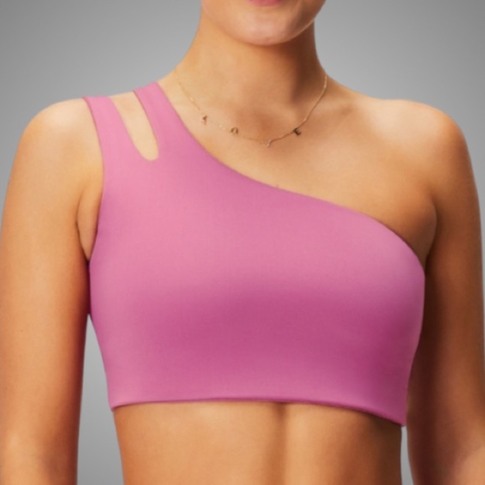 Fabletics Chic Asymmetrical One Shoulder Double S… - image 2